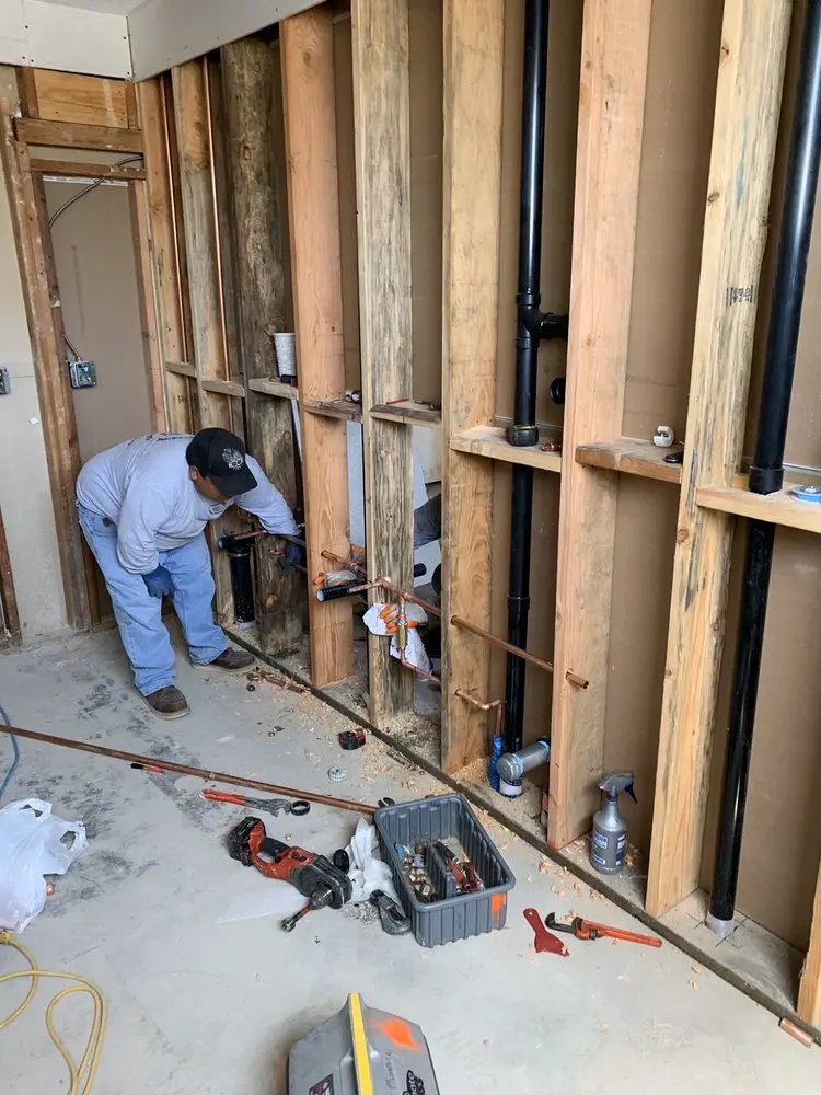 Commercial rough-in plumbing for Water Heater Replacement in Fox River Heights